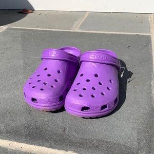 Purple Crocs Women's Size 8-9M